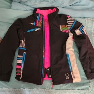 Spyder ski jacket size 14 like new